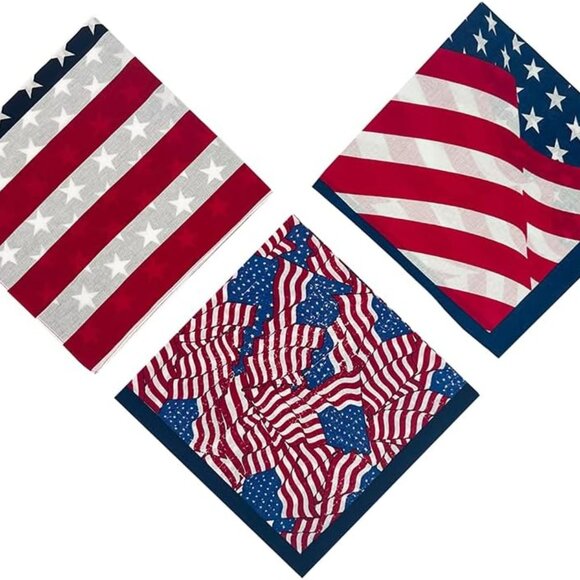 Other - Bandanas 3 pack 6 pack 12 pack 22 inch Cotton Paisley Kerchiefs for Men and Wome